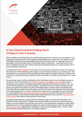 Cloud investment ROI download